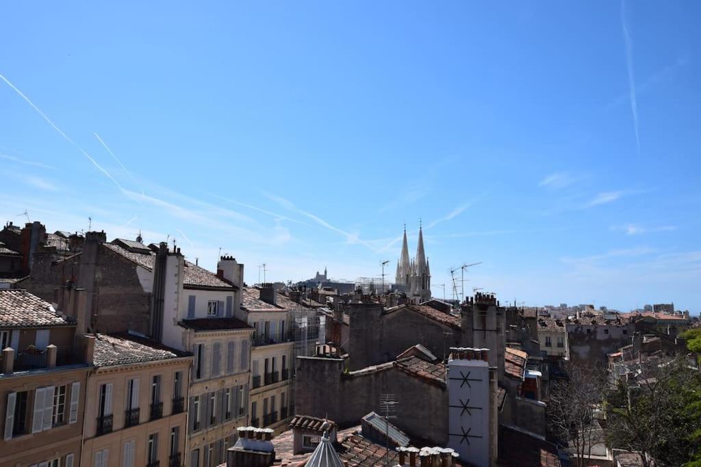 Grand Studio Avec Vue Sur Notre Dame De La Garde Marseilles Buitenkant foto